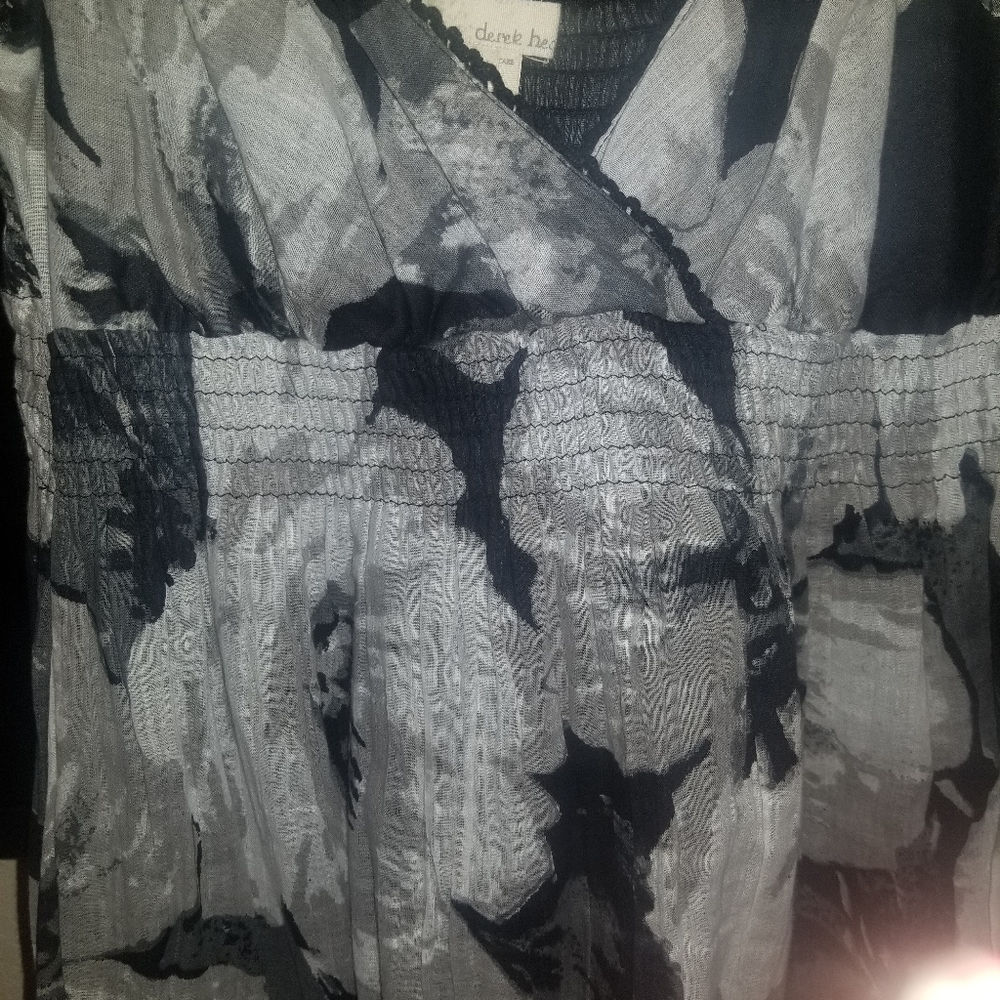 Cute lined floral summer dress - Picture 5 of 6